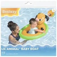 Круг для плавания &laquo;Зверюшки&raquo;, с сиденьем, от 1-2 лет, Bestway 34180, МИКС