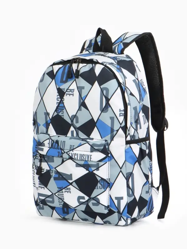 Рюкзак школьный, 1 отделение, 3 кармана, 30&times;13&times;42 см, синий