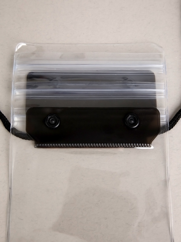 Чехол туристический, водонепроницаемый, набор - 2 шт, 21 х 12 см, черный