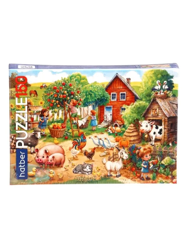 Пазл 150 эл. "Каникулы в деревне" 330х220мм 150ПЗ4_35954