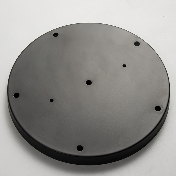 Основание для светильника Основание для светильника "Круг-5" черный 29,5х29,5х2,5см