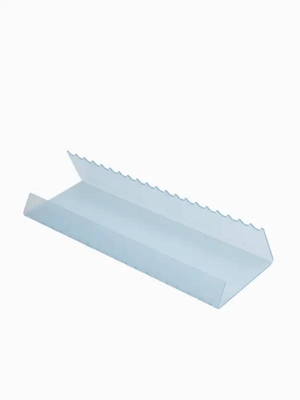 Подставка горизонтальная для ручек и карандашей 20 шт., 31.5&times;11&times;6 см, оргстекло 2 мм В ЗАЩИТНОЙ ПЛЁНКЕ