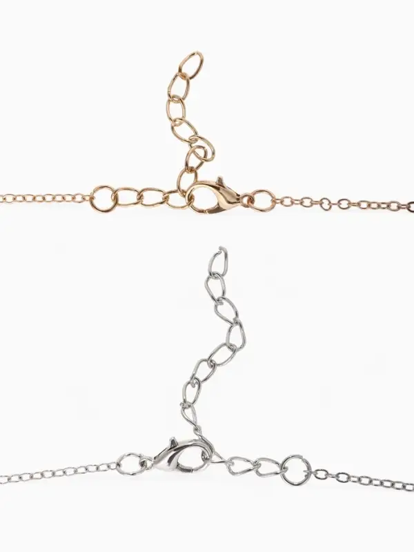 Кулон на цепочке &laquo;Дельфины в паре&raquo;, МИКС, L=40 см