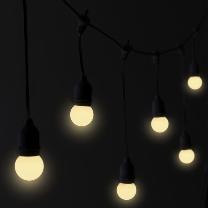 Лампа светодиодная Luazon Lighting, G45, Е27, 1.5 Вт, для белт-лайта, т-белая наб 20 шт Лампа светодиодная Luazon Lighting, G45, Е27, 1.5 Вт, для белт-лайта, т-белая наб 20 шт