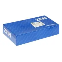 Смеситель для ванны ZEIN Z2494, излив 20 см, кран-букса 1/2", с душ набором, черный/хром