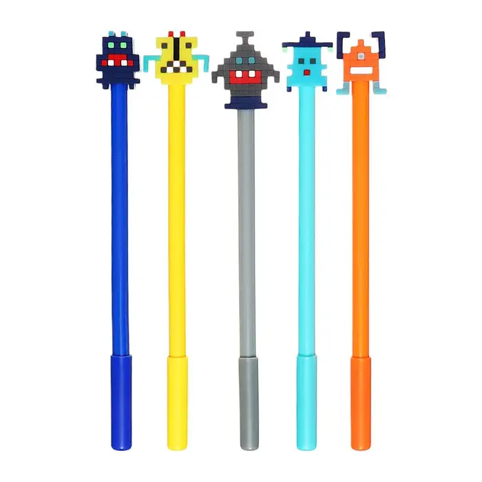 Ручка - прикол гелевая «Робот» МИКС Ручка - прикол гелевая «Робот» МИКС