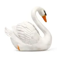 Садовая фигура из полистоуна &laquo;Лебедь&raquo;, 40&times;37&times;25 см