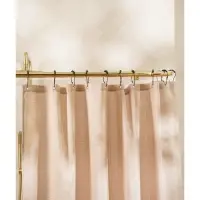 Штора для ванной &laquo;Софт Мист&raquo;, с люверсами, 180&times;180 см, полиэстер, бежевая