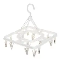 VETTA Сушилка для белья подвесная квадратная с прищепками 16 шт., пластик, 3 цвета