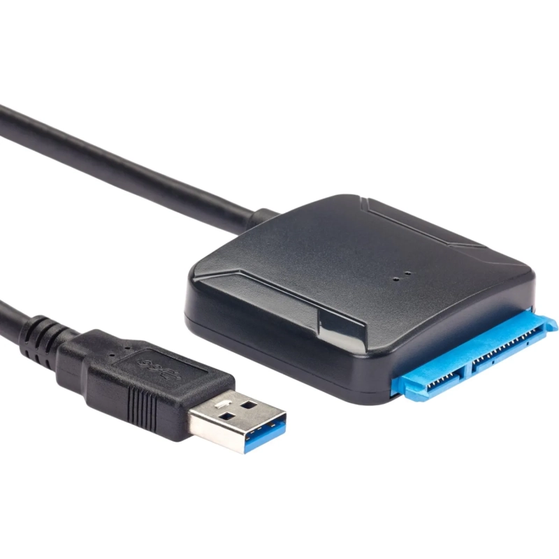Кабель адаптер USB3.0 ---SATA III 2.5/3,5+SSD, VCOM <CU816
