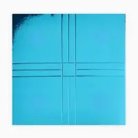 Коробка для для муссовых пирожных &laquo;Синяя&raquo;, 17.8 х 17.8 х 6.5 см