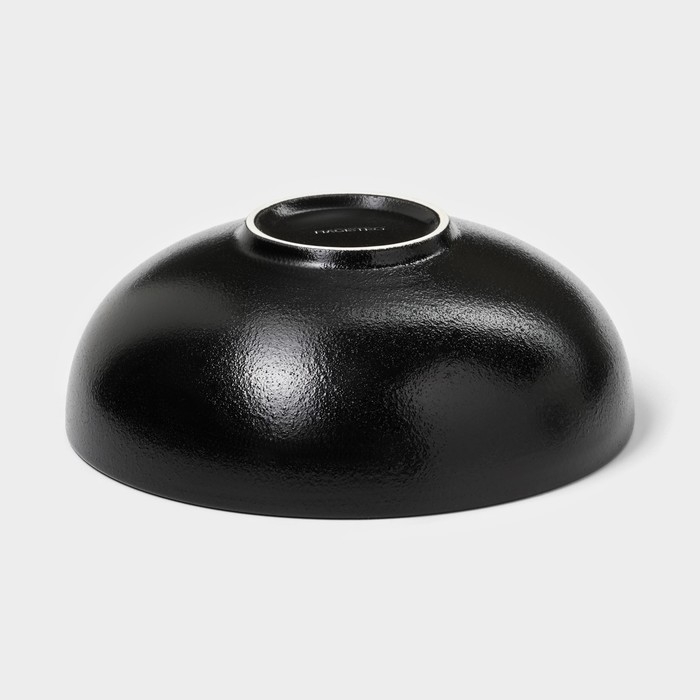 Набор салатников керамических Magistro Carbon, 3 предмета: d=11/16/19,5 см, 250/650/1,2 л Набор салатников керамических Magistro Carbon, 3 предмета: d=11/16/19,5 см, 250/650/1,2 л
