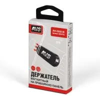 Держатель для смартфонов магнитный на приборную панель AVS AH-2303-M