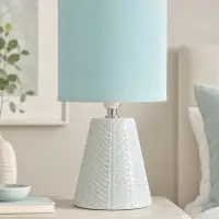 Лампа настольная RISALUX &laquo;Бланка&raquo;, 40 Вт, Е14, зелёная, 14&times;14&times;29 см