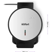 Вафельница электрическая для венских вафель КТ-5616 1000 Вт