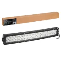 Фара (балка) светодиодная двухрядная изогн., 40LED, комбин. свет, 120Вт, 555х78х60мм, 12/24В, PRO