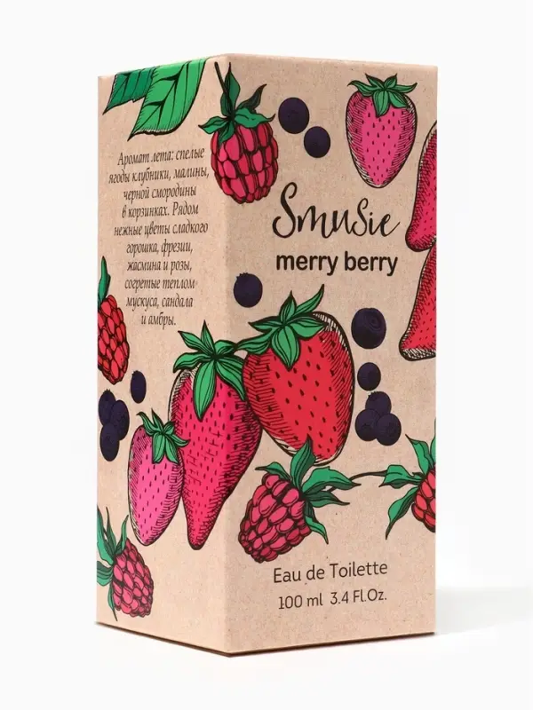 Туалетная вода женская Smusie Merry Berry, 100 мл