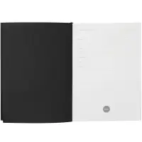 Ежедневник Flat, недатированный, черный Ежедневник Flat, недатированный, черный