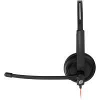 Гарнитура Oklick HS-L900 черный 1.6м накладные (1532022)