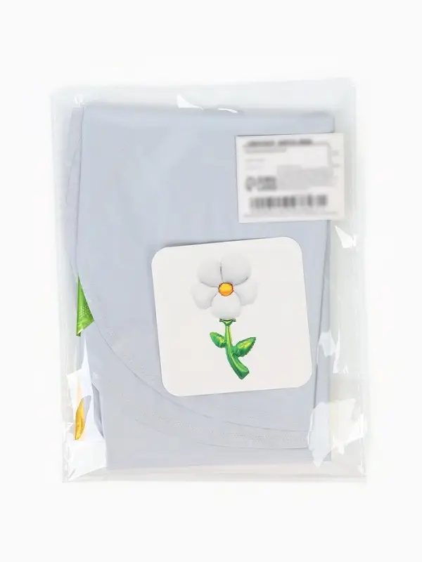 Воздушный шар фольгированный 43" "Ромашка белая" под воздух