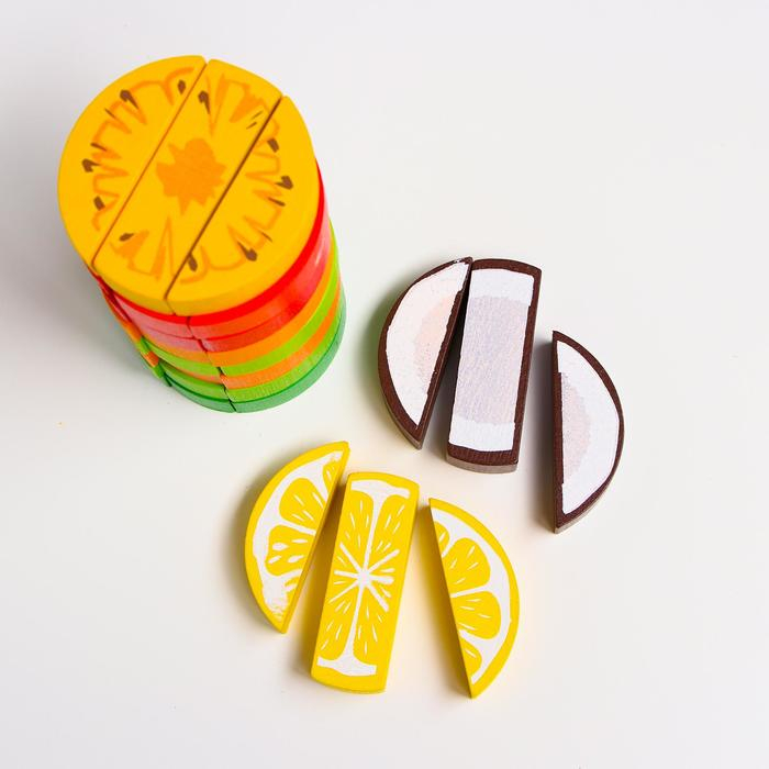 Логический игровой набор «Башня. Фрукты», 30 деталей Логический игровой набор «Башня. Фрукты», 30 деталей