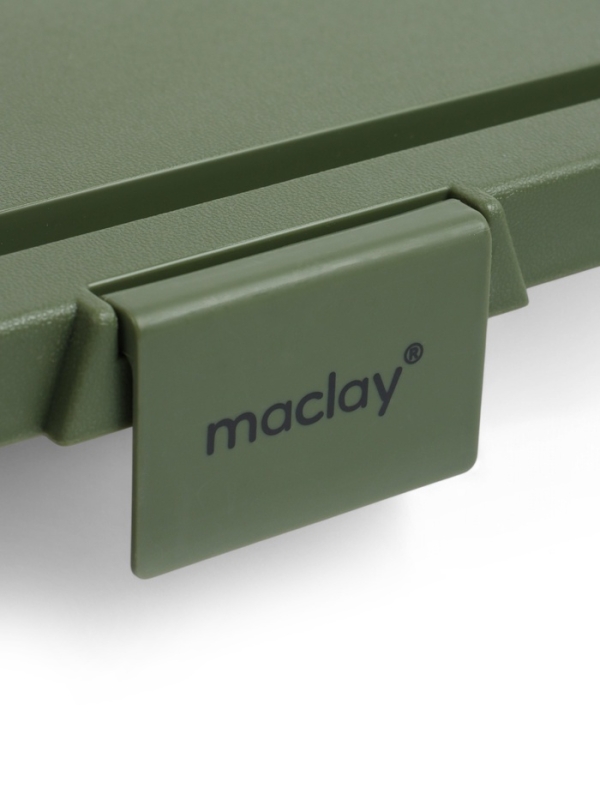 Корзина - столик Maclay 2 в 1, складная, 47 х 28,5 х 23,5 см, стол 45 х 28 х 16 см, зелёная Корзина - столик Maclay 2 в 1, складная, 47 х 28,5 х 23,5 см, стол 45 х 28 х 16 см, зелёная