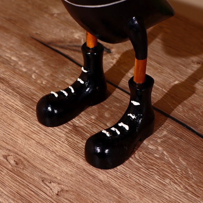 Сувенир "Утка в чёрном" дерево 45 см