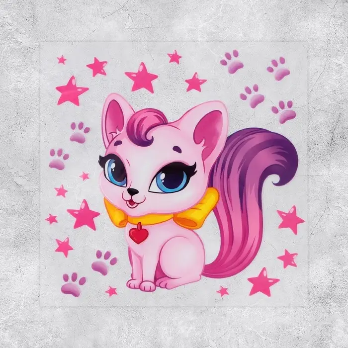 Термонаклейка для декорирования текстильных изделий «Солнышко», 14 х 14 см Термонаклейка для декорирования текстильных изделий «Солнышко», 14 х 14 см