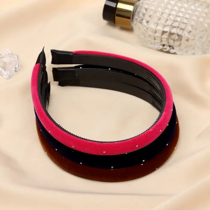 Ободок для волос «Ширли», грация, 1 см, МИКС Ободок для волос «Ширли», грация, 1 см, МИКС