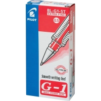 Ручка гелевая неавтомат. PILOT BL-G1-5T красная 0,3мм Япония