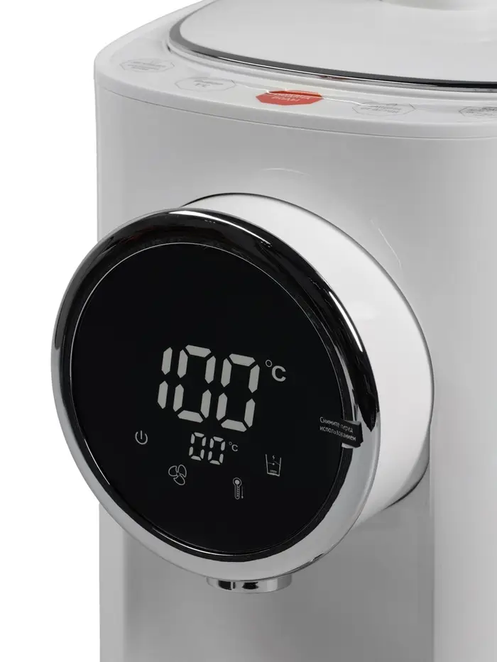 Термопот Leonord LE-1542, 1200 Вт, 5 л, регулировка t, сенсор, 8 режимов, белый Термопот Leonord LE-1542, 1200 Вт, 5 л, регулировка t, сенсор, 8 режимов, белый