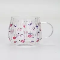 Кружка стеклянная «Цветы», 350 мл Кружка стеклянная «Цветы», 350 мл