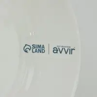 Салатник Avvir Carve, 430 мл, d=14 см, стеклокерамика, белый