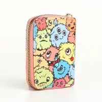 Кошелёк на молнии, разноцветный