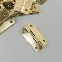 Петля для шкатулки с закругленными углами набор 30 шт 1,6х3 см Петля для шкатулки с закругленными углами набор 30 шт 1,6х3 см