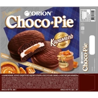 Пирожное Сhoco Pie Dark Caramel в глазури, 360г