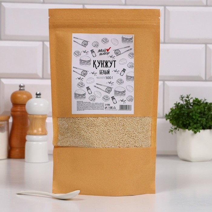 Специя, кунжут белый, 500 г Специя, кунжут белый, 500 г