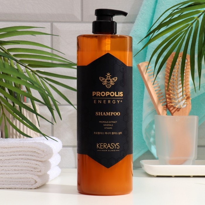 Шампунь для волос Kerasys Жизненная сила с прополисом,1 л Шампунь для волос Kerasys Жизненная сила с прополисом,1 л