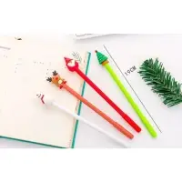 Ручка-прикол Calligrata &laquo;Новый год&raquo;, чёрные чернила, гелевая, подарочная, МИКС