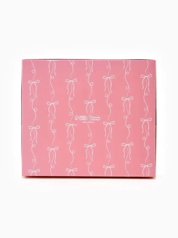 Коробка подарочная &laquo;Розовый бант&raquo; , 23.5 &times; 20.5 &times; 5.5 см