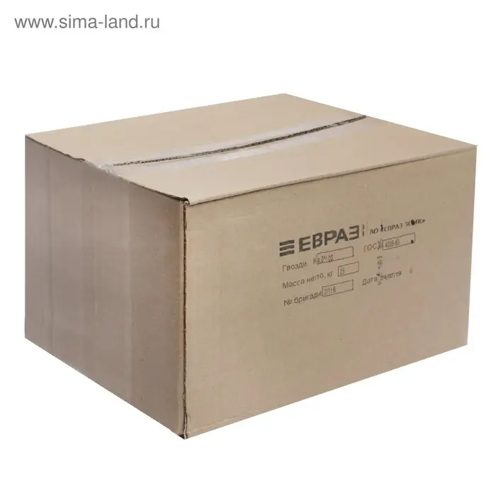 Гвозди ТУНДРА, строительные, ГОСТ 4028-63, без покрытия, 4&times;100 мм, 25 кг