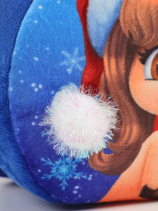 Рюкзак детский новогодний «Лошадка в шапочке»