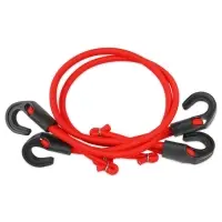 Резинка крепления груза 80 см х 8 мм, 2 шт (пластик.крючки) AVS TL-03