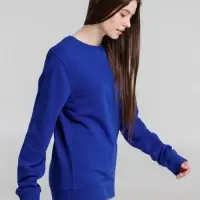 Свитшот унисекс BNC Inspire (Organic), ярко-синий, размер XS
