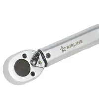 Ключ динамометрический 3/8" 19-110Нм,набор 7 пр(адапт1/4"1/2"голов14,17,19удл150), кейс