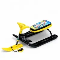 Снегокат &laquo;Тимка спорт 2+&raquo; winter sport, жёлтый, чёрный, ТС2+/WS Nika Kids