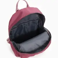 Рюкзак городской, с косметичкой, 5 карманов, бордовый