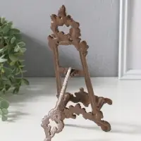 Фигурка - подставка для книг &laquo;Мольберт с узорами&raquo;, чугун, 23.5&times;10&times;4 см