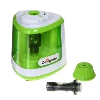 Точилка электрическая Calligrata, с контейнером, на пальчиковых батарейках (в комплект не входят), зелёный