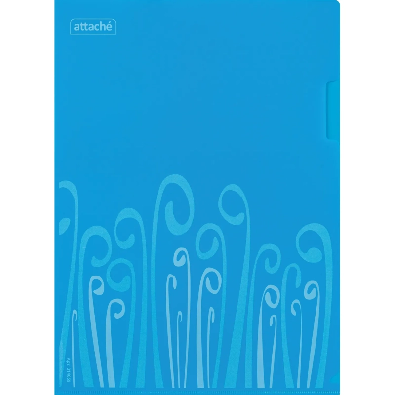 Папка уголок Attache Fantasy А4 в уп. 8шт/уп в асс.